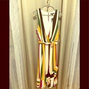 Lane Bryant striped dress